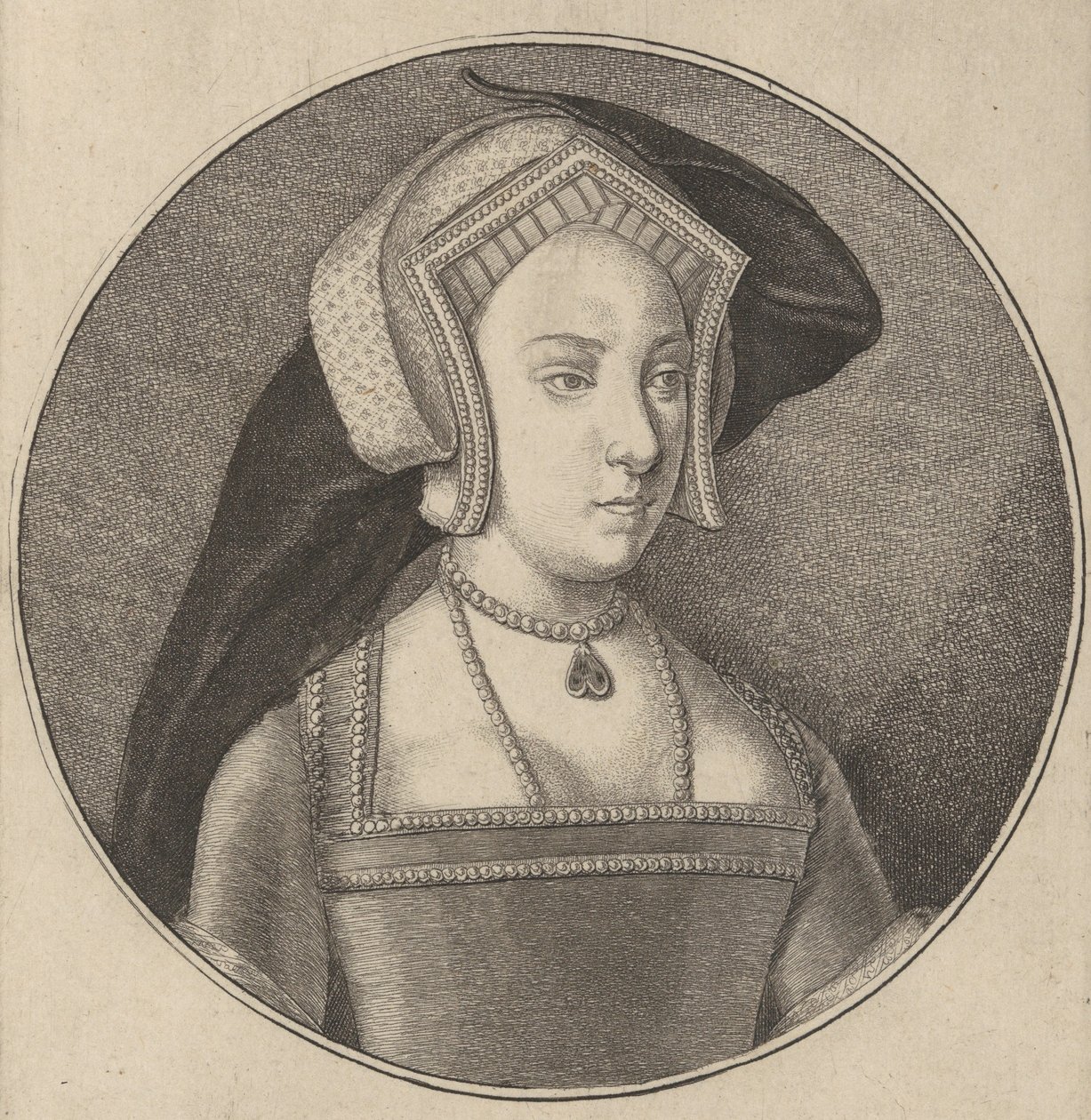 Princeps Maria Henrici VIII Regis Angliæ Filia de Wenceslaus Hollar