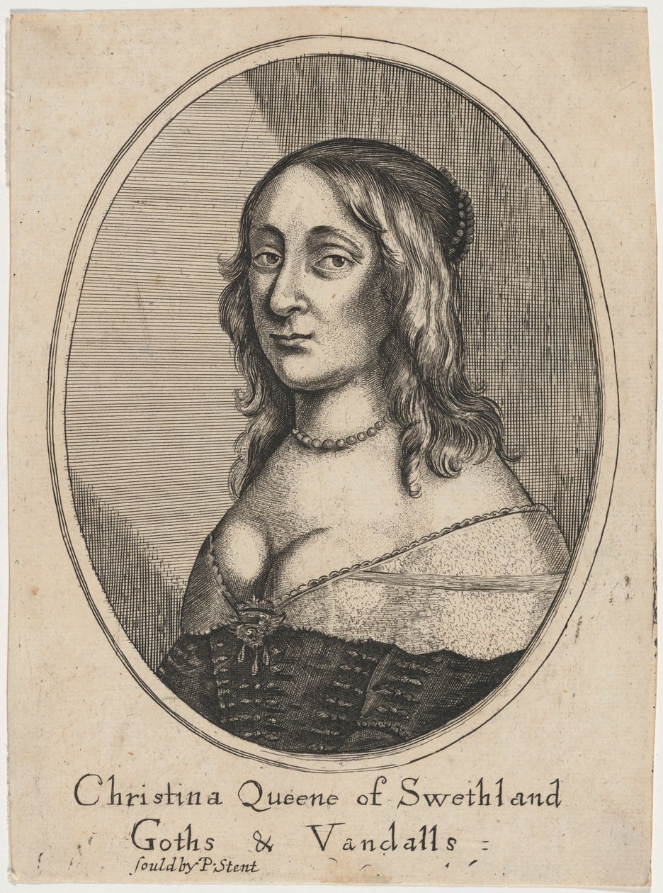 La reina Cristina de Wenceslaus Hollar