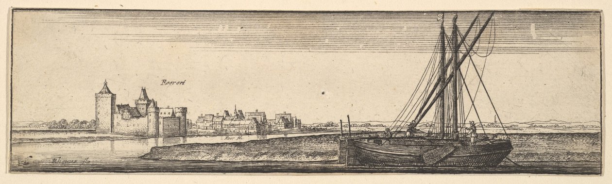 Ruhrort de Wenceslaus Hollar