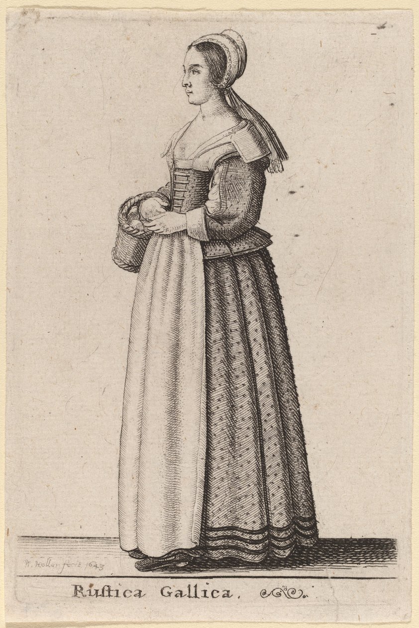 Rústica Gallica de Wenceslaus Hollar