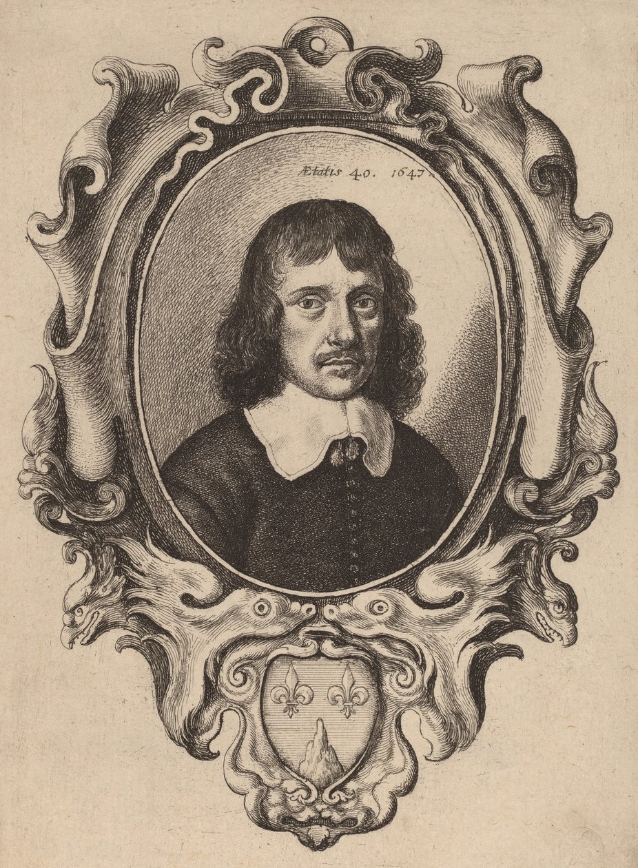 Autorretrato, 1647 de Wenceslaus Hollar