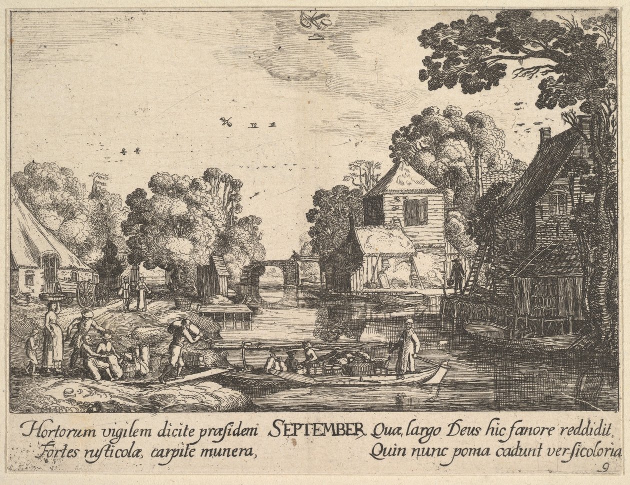 Septiembre, 1628-29 de Wenceslaus Hollar