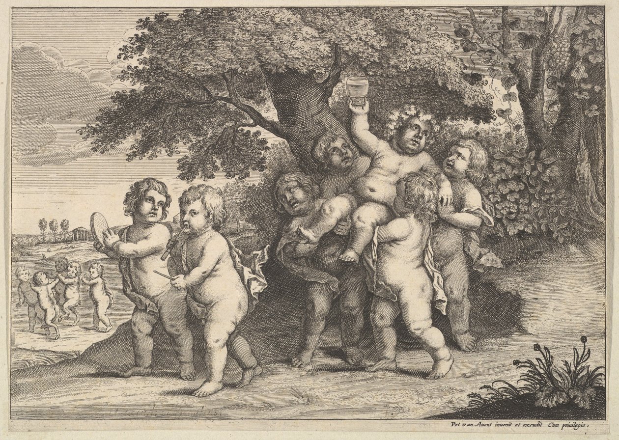 Siete Niños de Wenceslaus Hollar