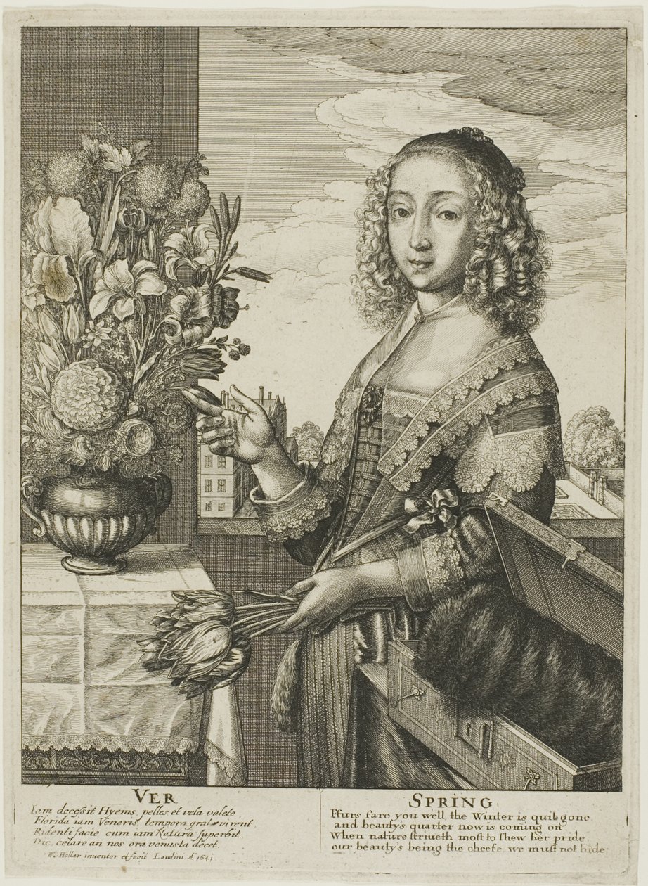 Primavera de Wenceslaus Hollar