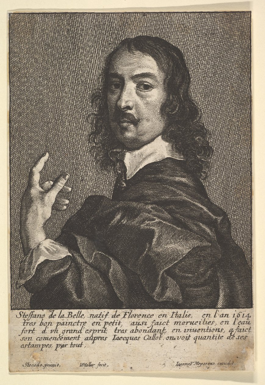 Stefano della Bella, 1649 de Wenceslaus Hollar