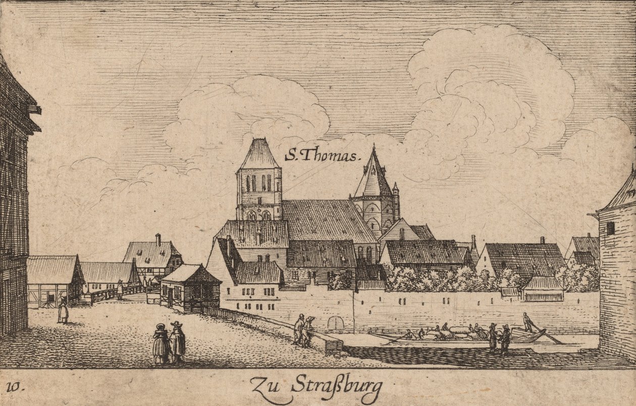 Estrasburgo, 1635 de Wenceslaus Hollar