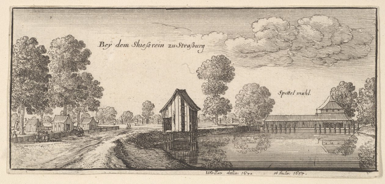 Estrasburgo de Wenceslaus Hollar