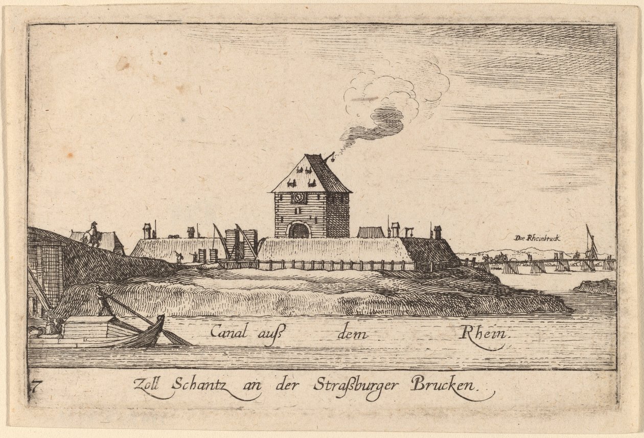 Estrasburgo: La Casa del Peaje de Wenceslaus Hollar