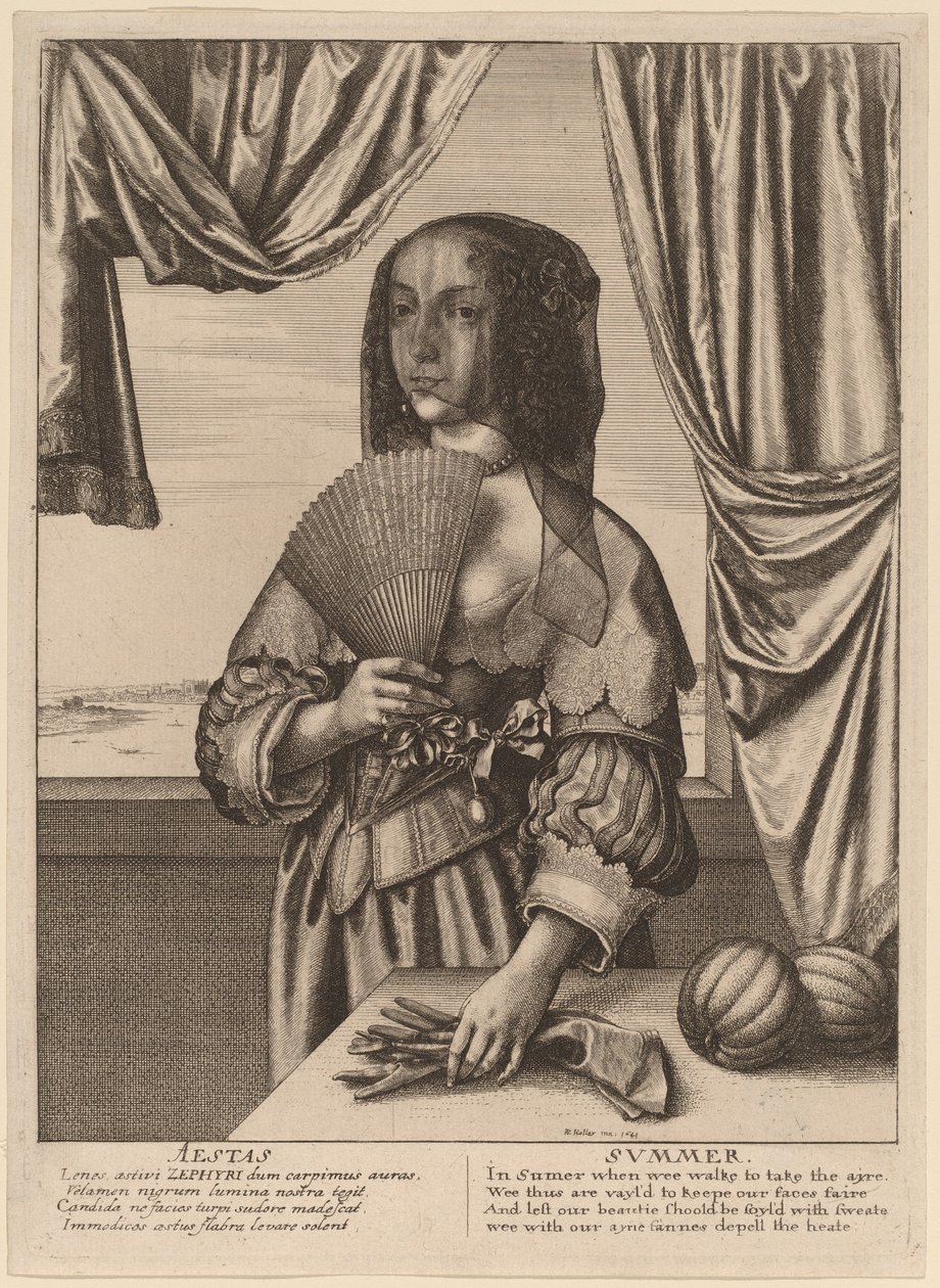 Verano de Wenceslaus Hollar