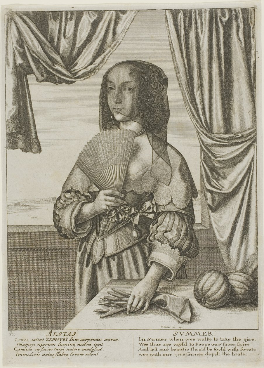 Verano de Wenceslaus Hollar