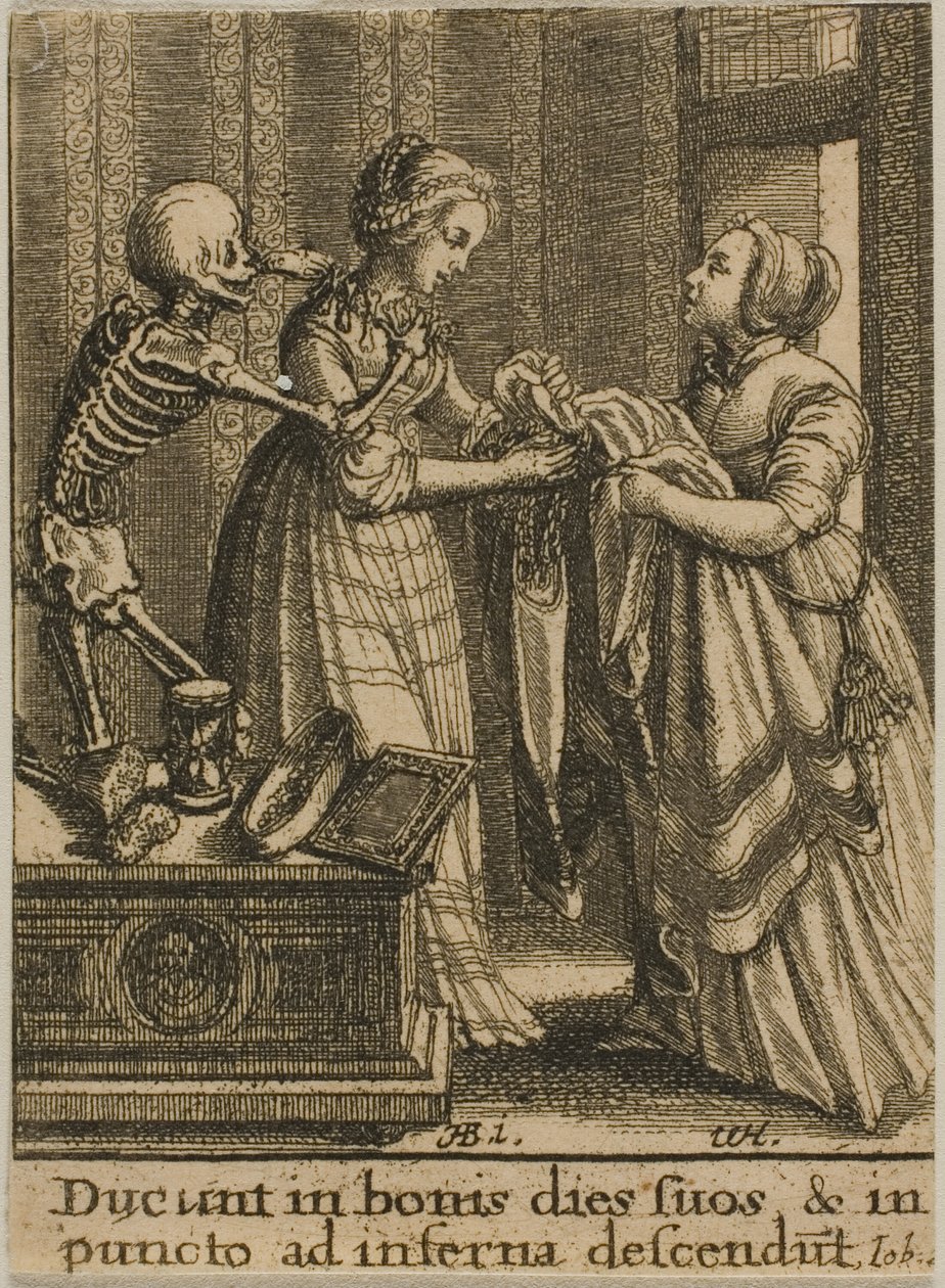 La novia y la muerte de Wenceslaus Hollar