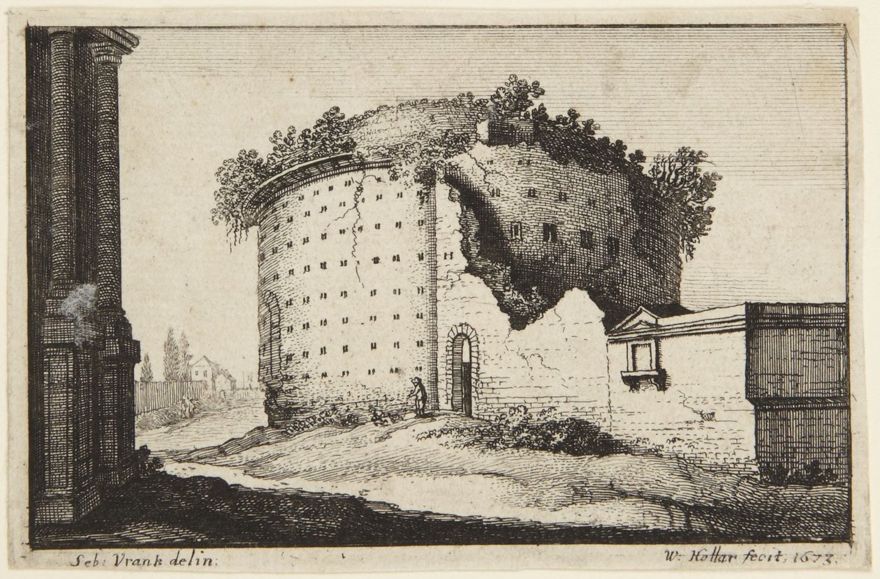 El edificio circular de Wenceslaus Hollar