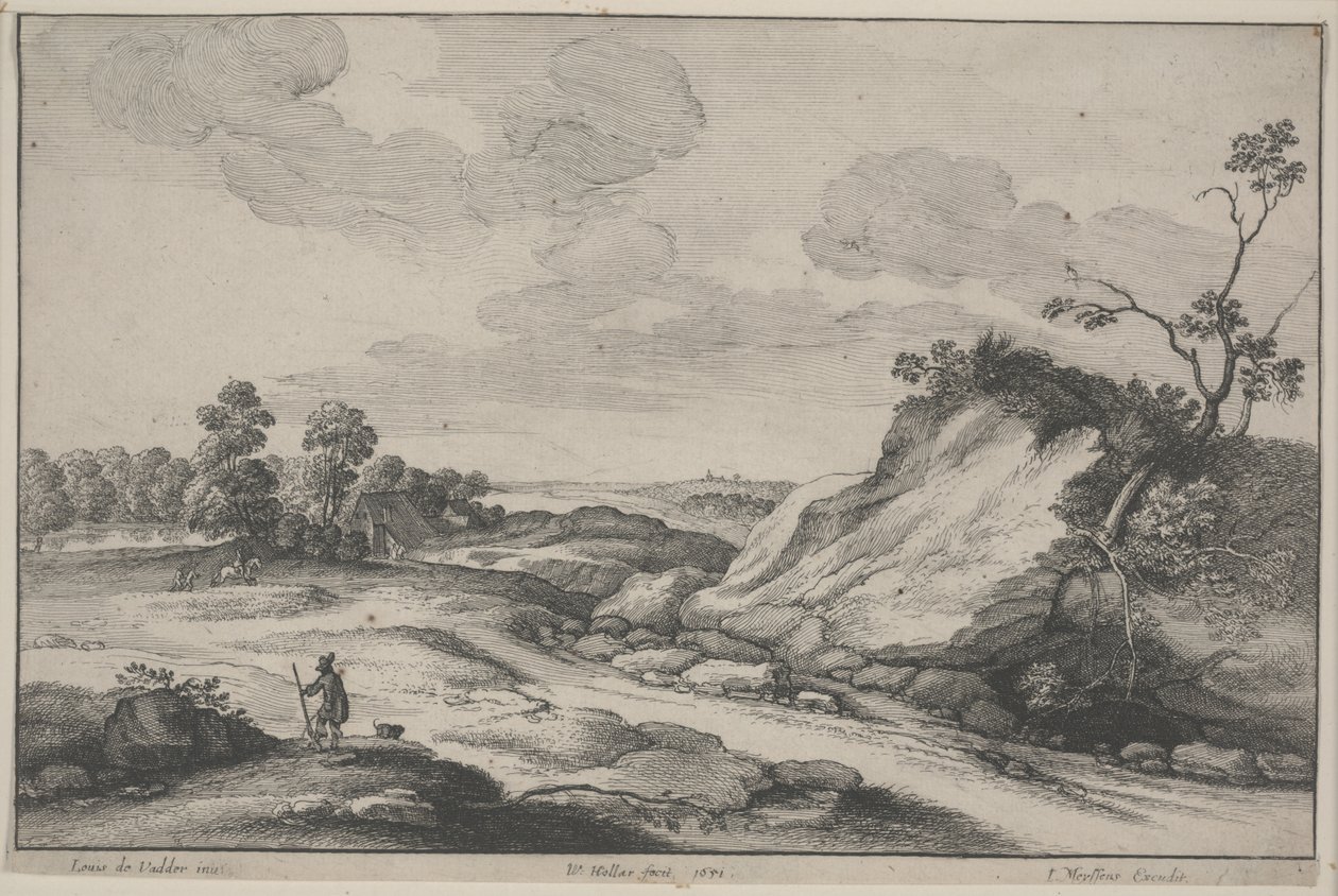 El Cazador de Wenceslaus Hollar