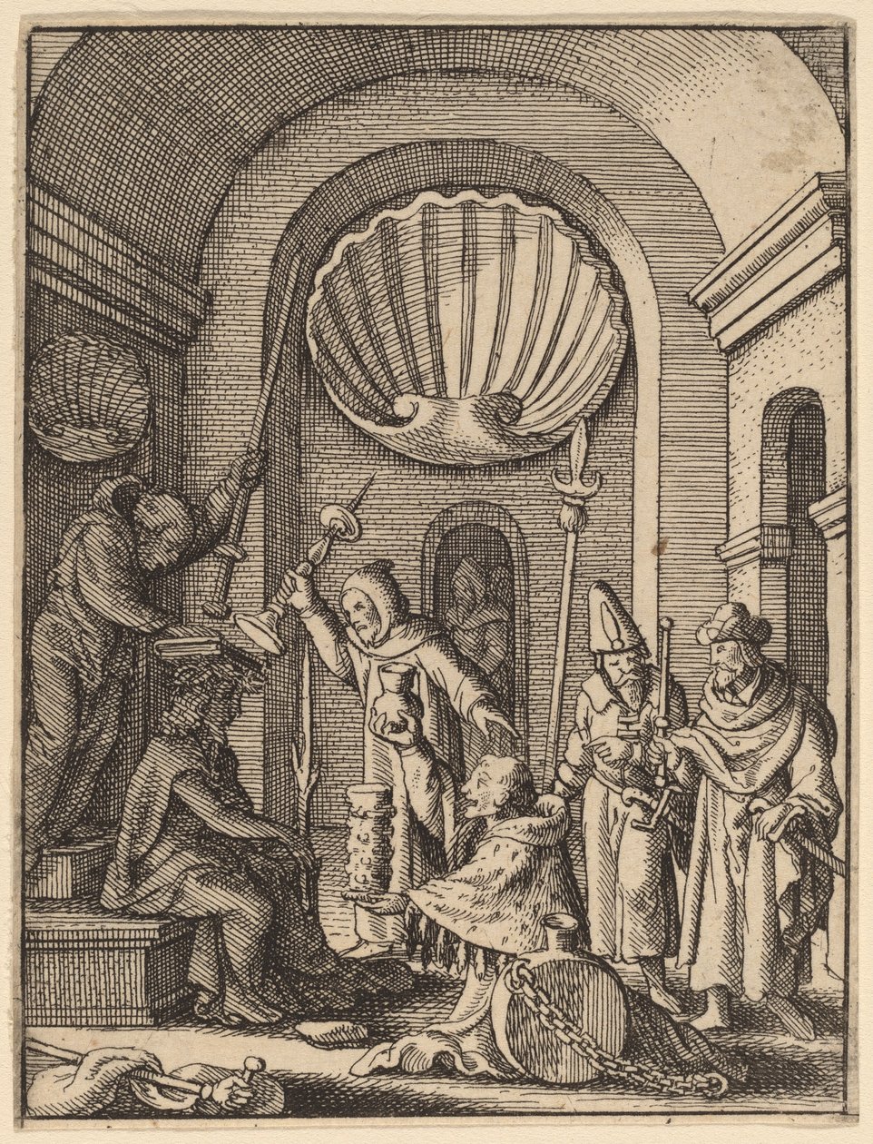 La burla de Wenceslaus Hollar