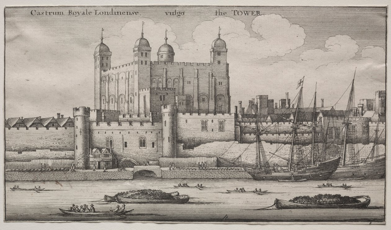La Torre, Londres de Wenceslaus Hollar