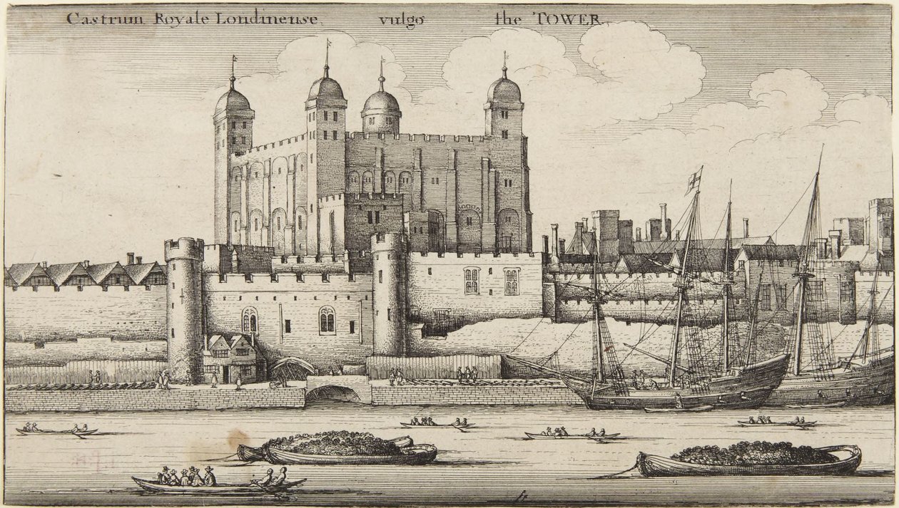 La Torre de Londres de Wenceslaus Hollar