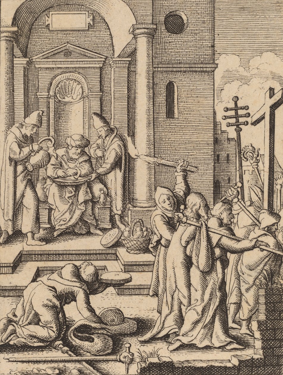 El lavado de manos de Wenceslaus Hollar