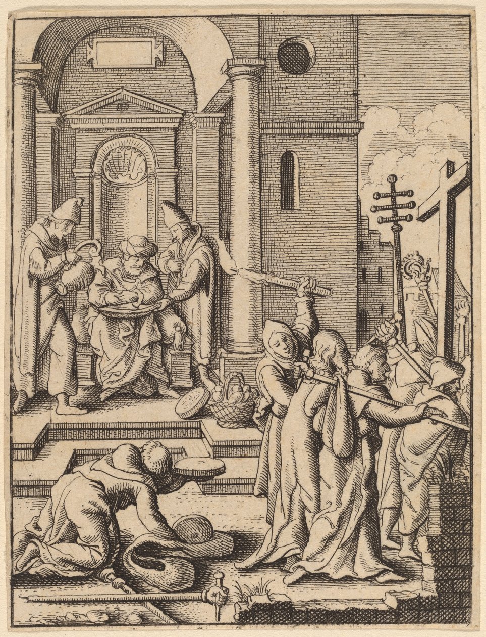 El lavado de manos de Wenceslaus Hollar