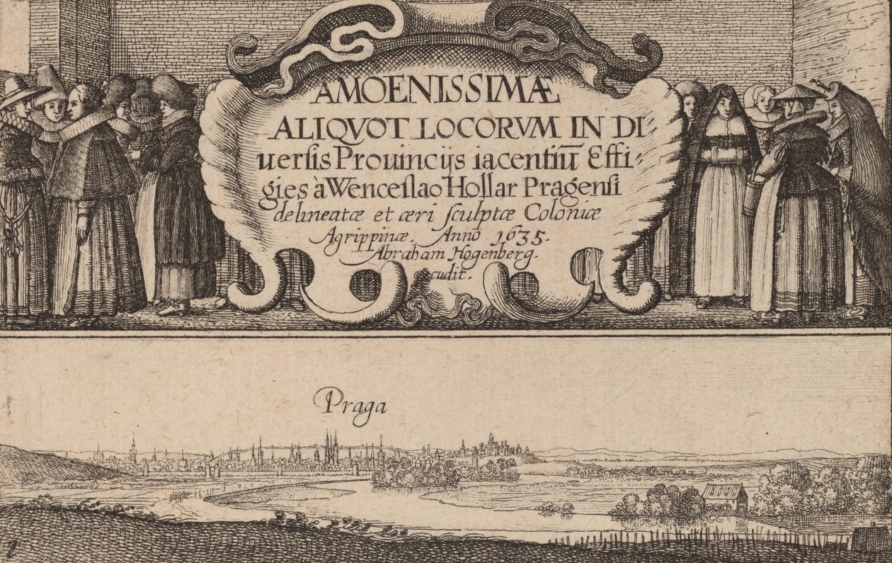 Página de Título, 1635 de Wenceslaus Hollar