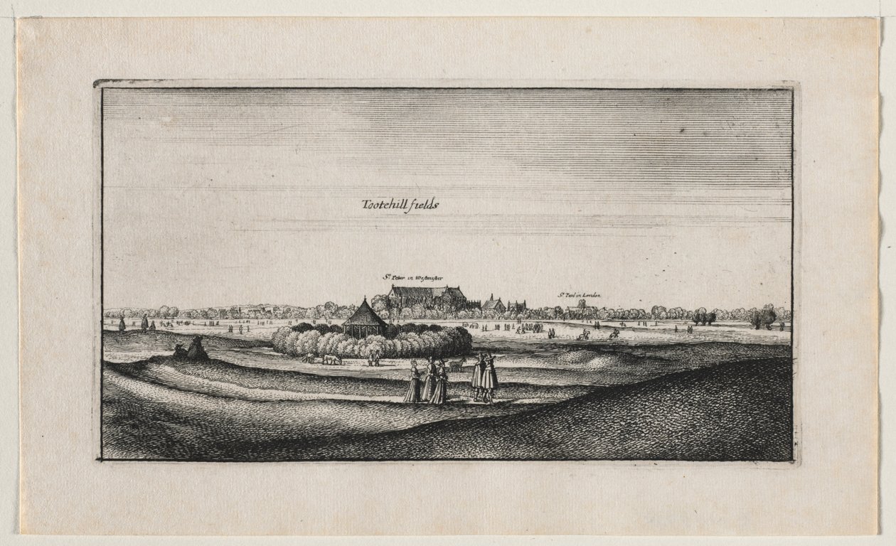 Campos de Tothill de Wenceslaus Hollar