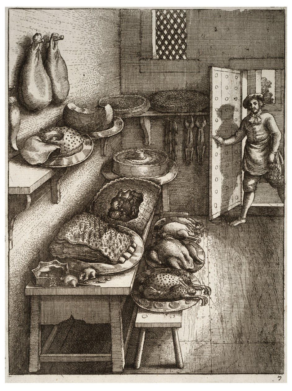El ratón de la ciudad y el ratón del campo de Wenceslaus Hollar