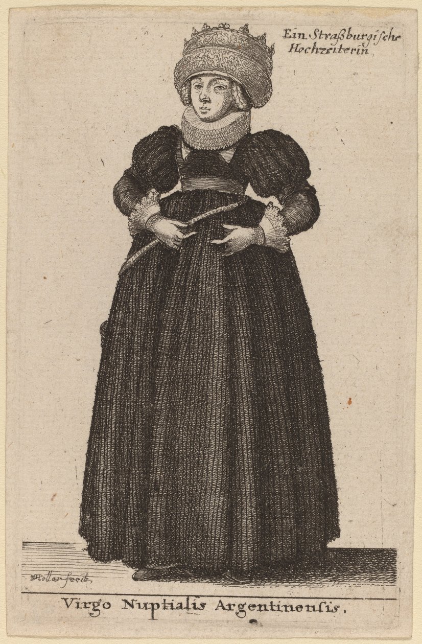 Virgo Nuptialis Argentinensis de Wenceslaus Hollar