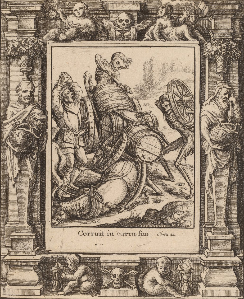 Carretero, 1651 de Wenceslaus Hollar