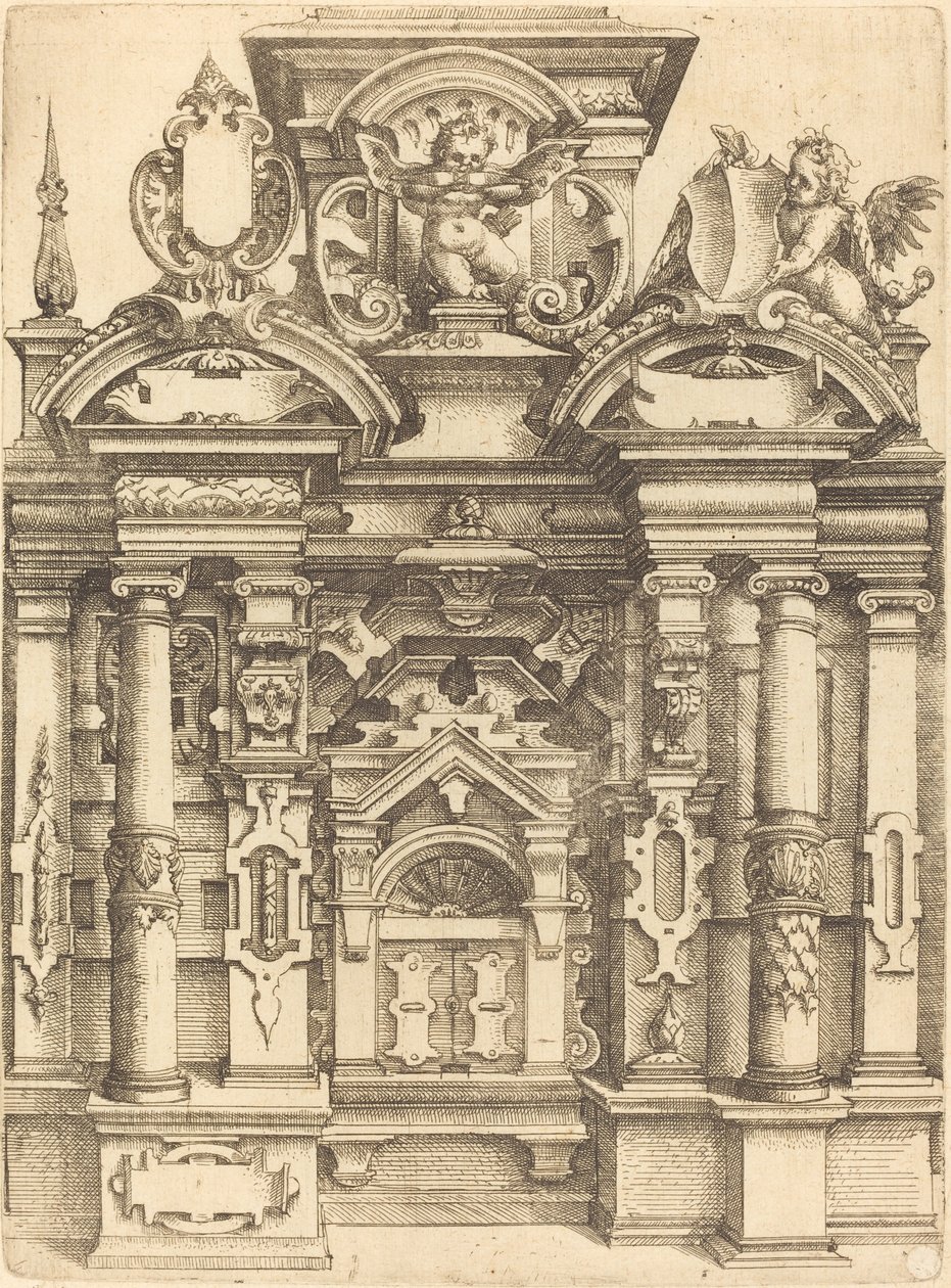 Puerta triunfal de Wendel Dietterlin