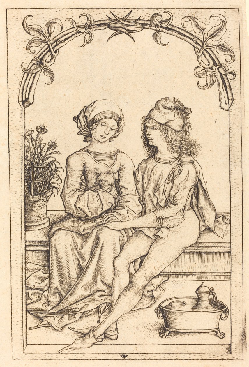 Los Amantes de Wenzel von Olmutz after Master of the Housebook