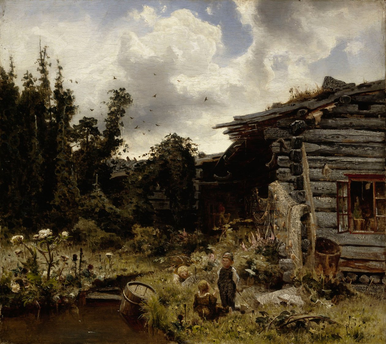 Jardín finlandés de lúpulo de Werner Holmberg