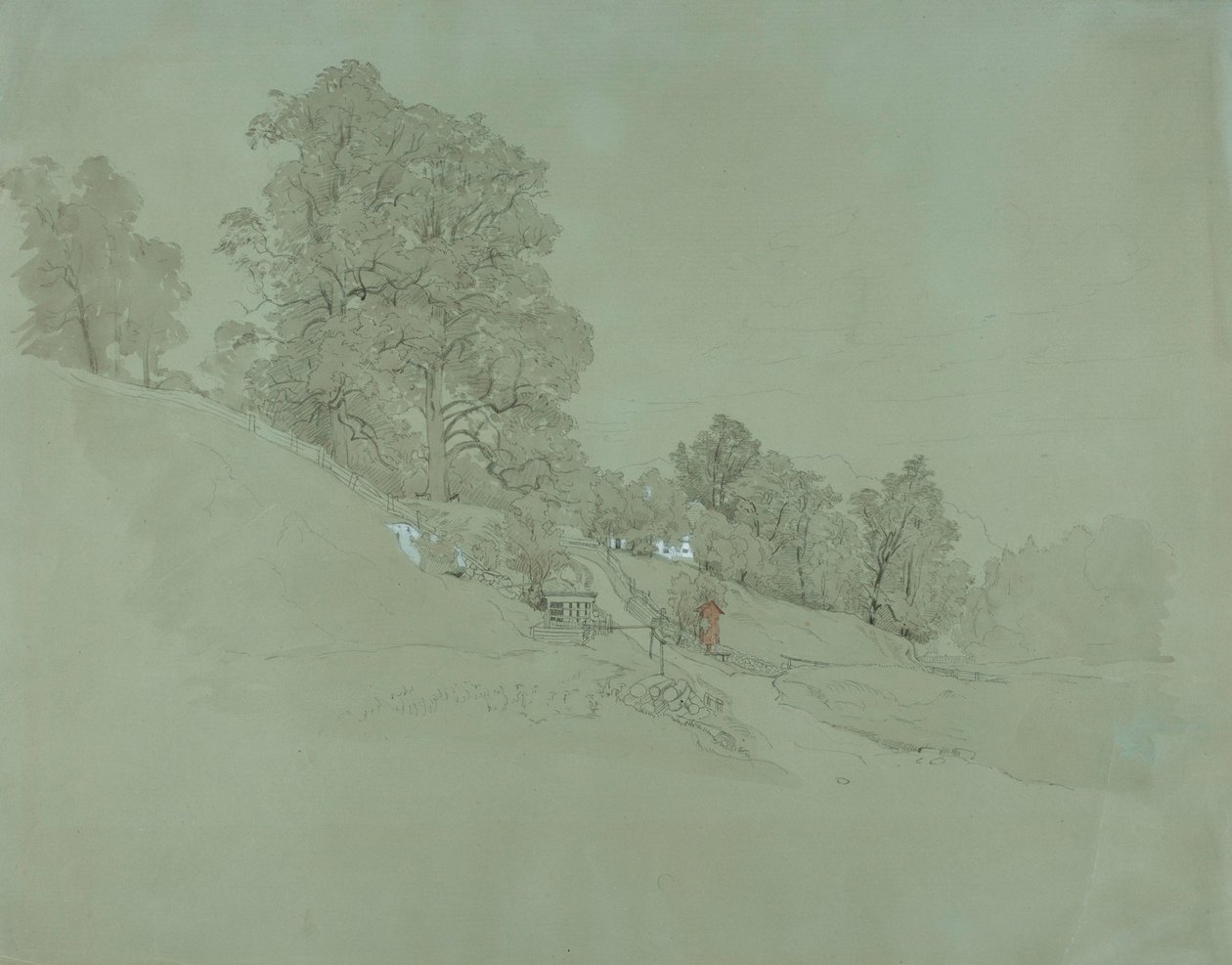 Paisaje de ladera de Werner Holmberg