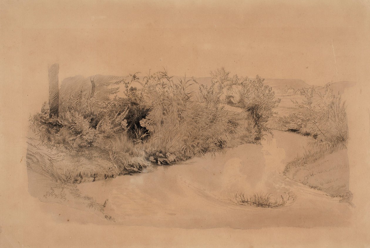 Paisaje fluvial de Werner Holmberg