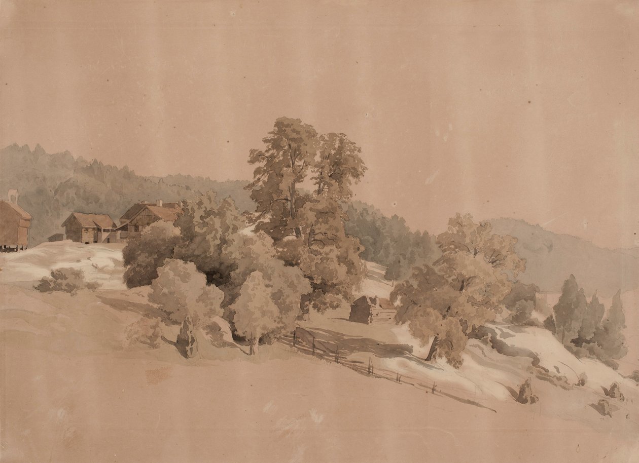 Paisaje de verano de Werner Holmberg