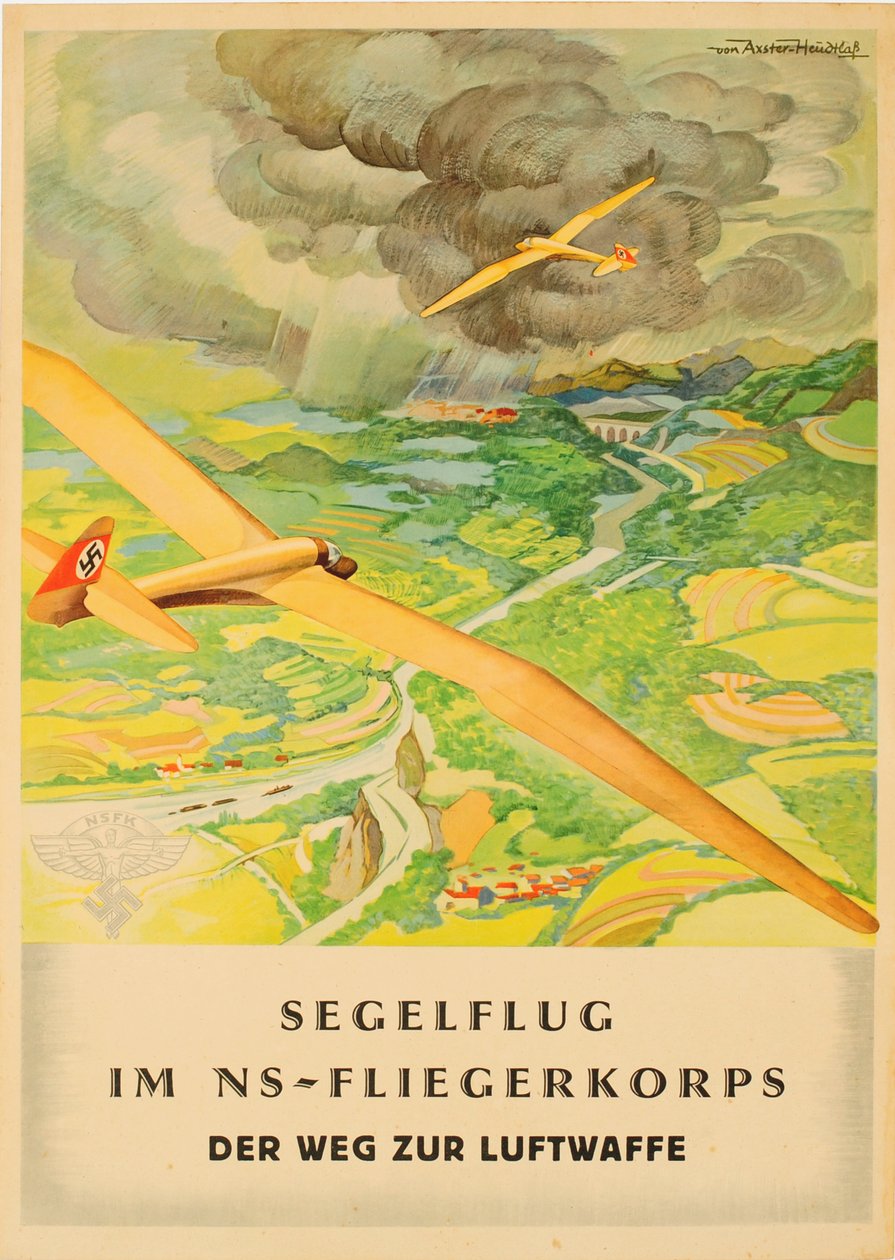 Cuerpo de Volantes Nacional Socialista - el camino a la Luftwaffe, principios de los 1940s de Werner von Axster Heudtlass