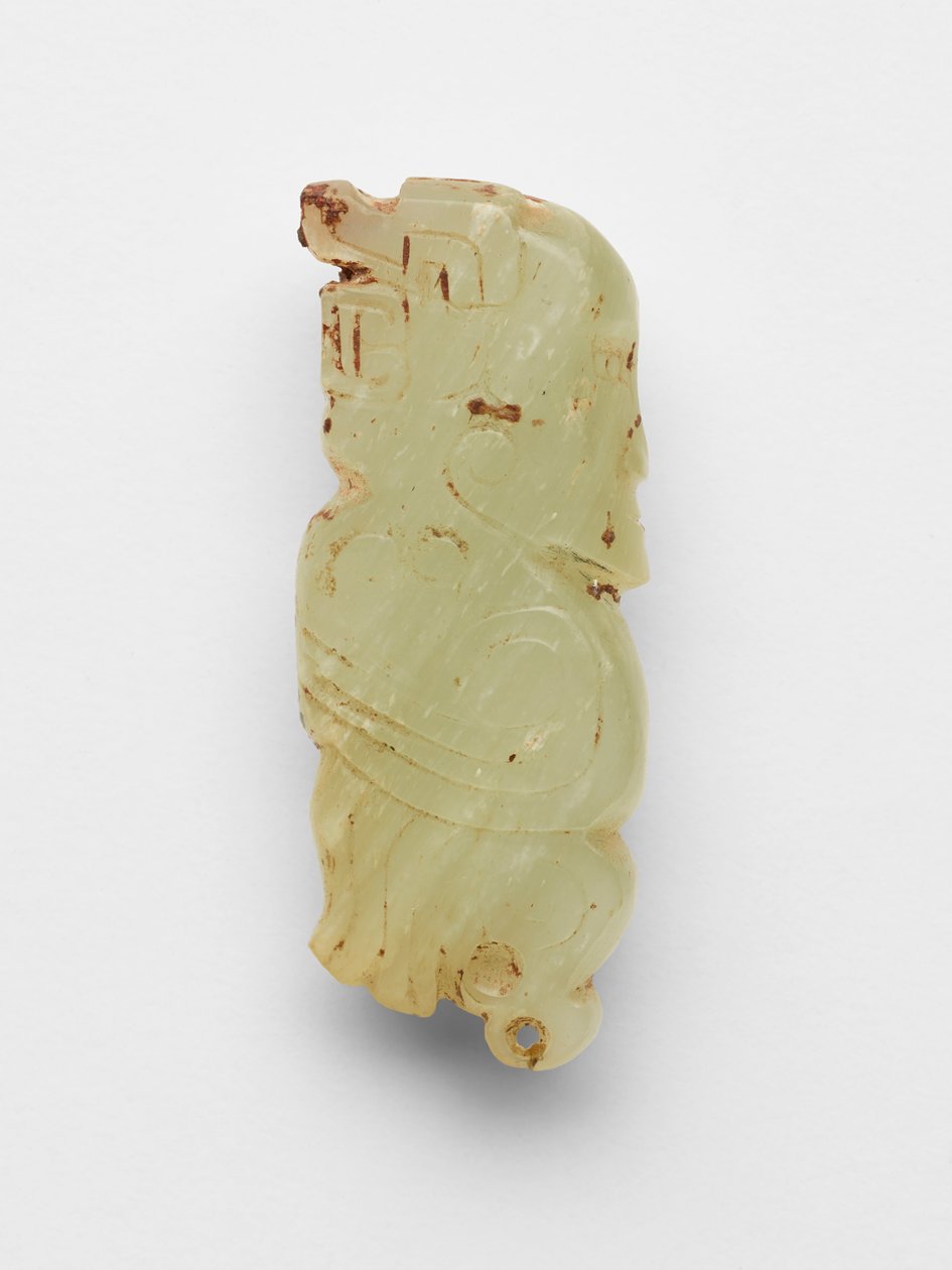 Accesorio en forma de criatura sobrenatural, c.1050-771 a.C. de Western Zhou Dynasty Chinese School