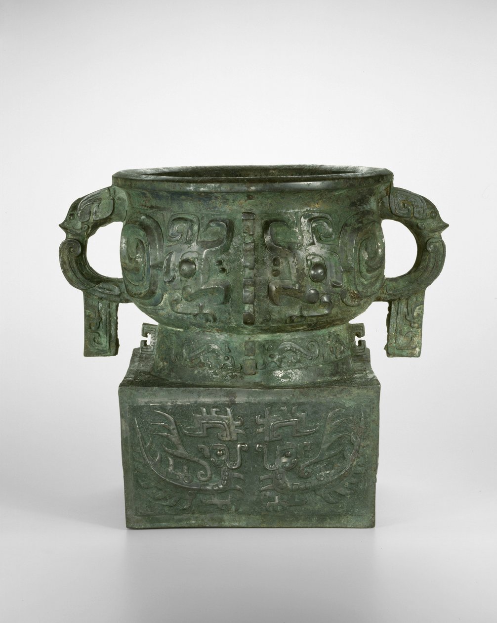 Vasija de Grano de Western Zhou Dynasty Chinese School