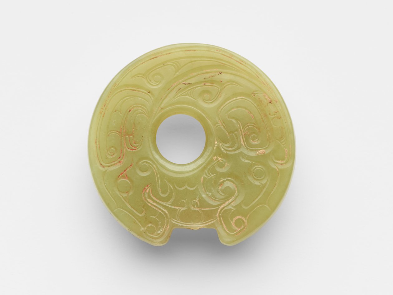 Colgante de Western Zhou Dynasty Chinese School