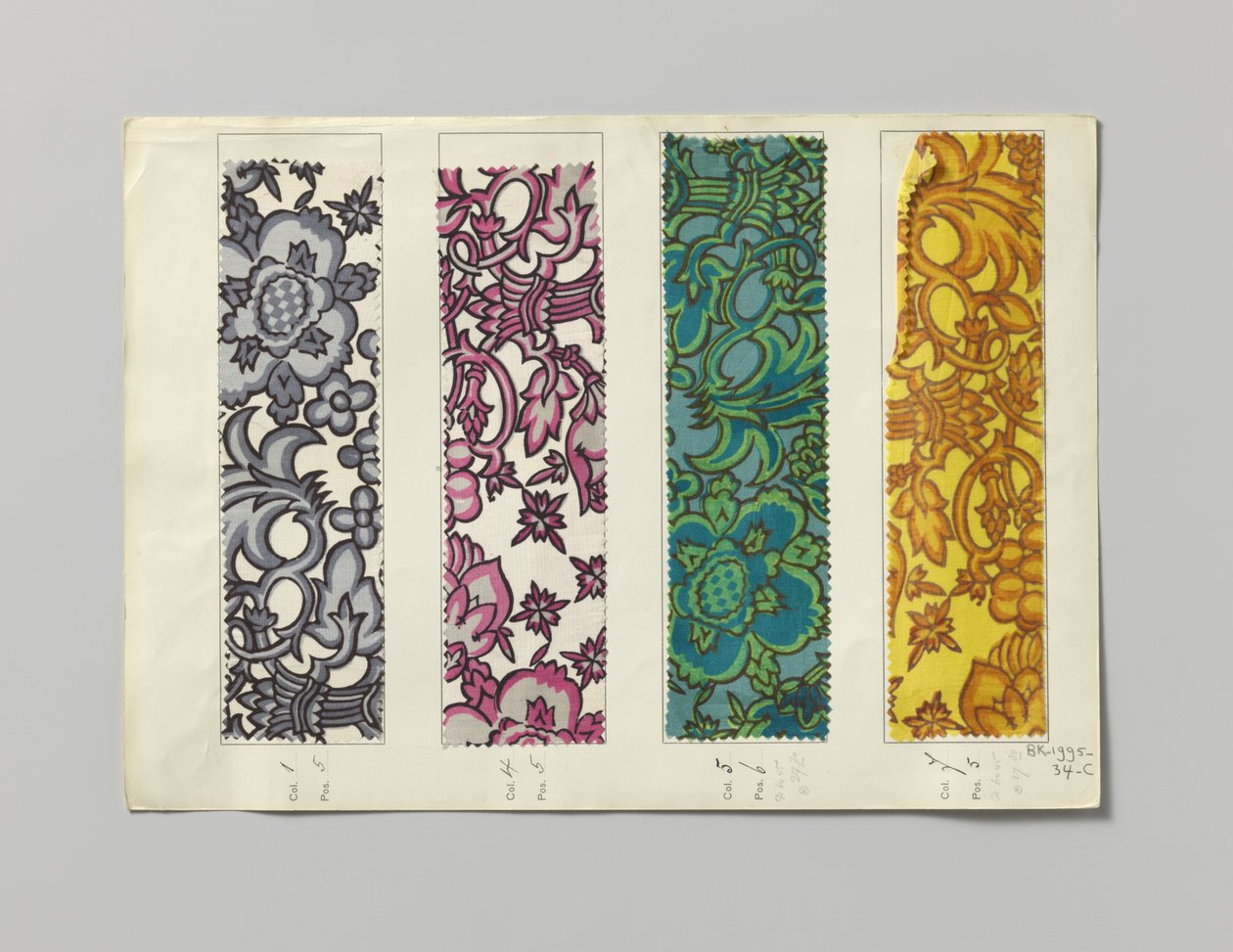 Acero con lado impreso, diseño Aussee de Wiener Werkstätte