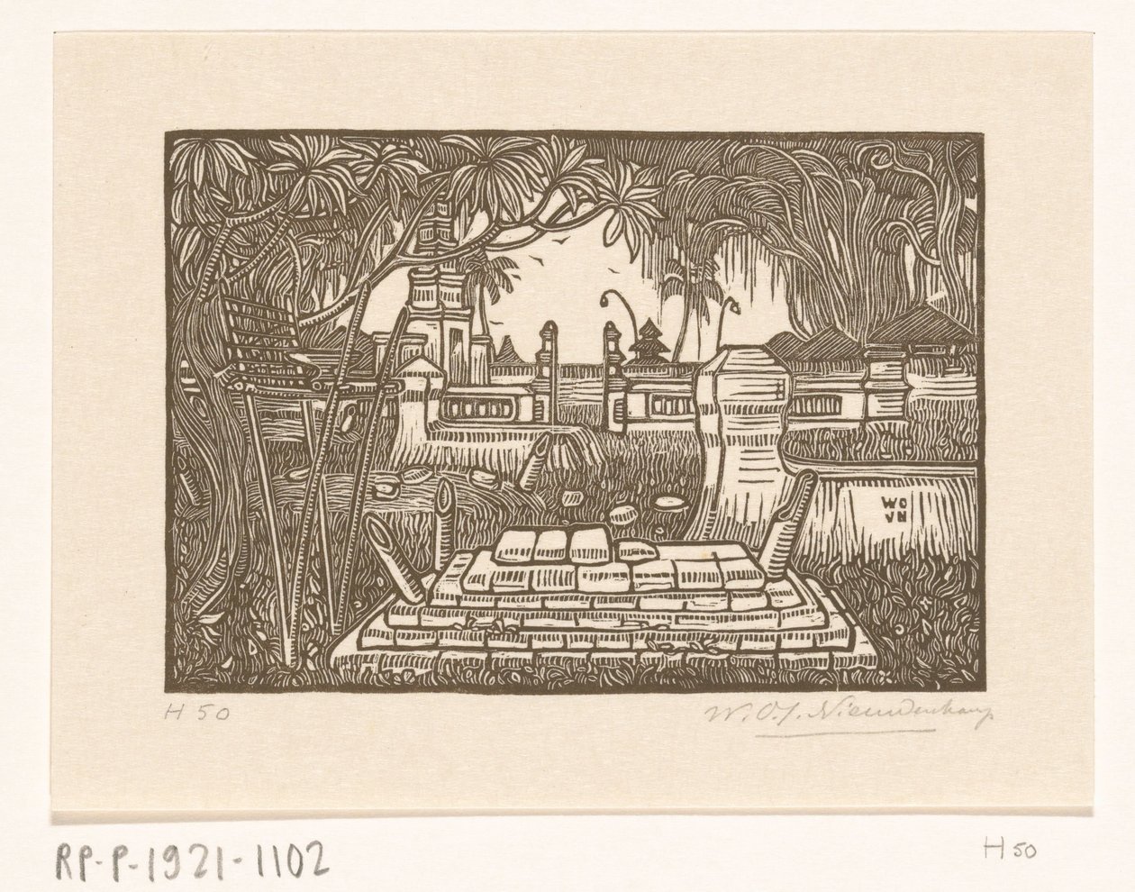 Cementerio cerca de Singaraja en Bali
Cementerio en Bali de Wijnand Otto Jan Nieuwenkamp (signed by artist)