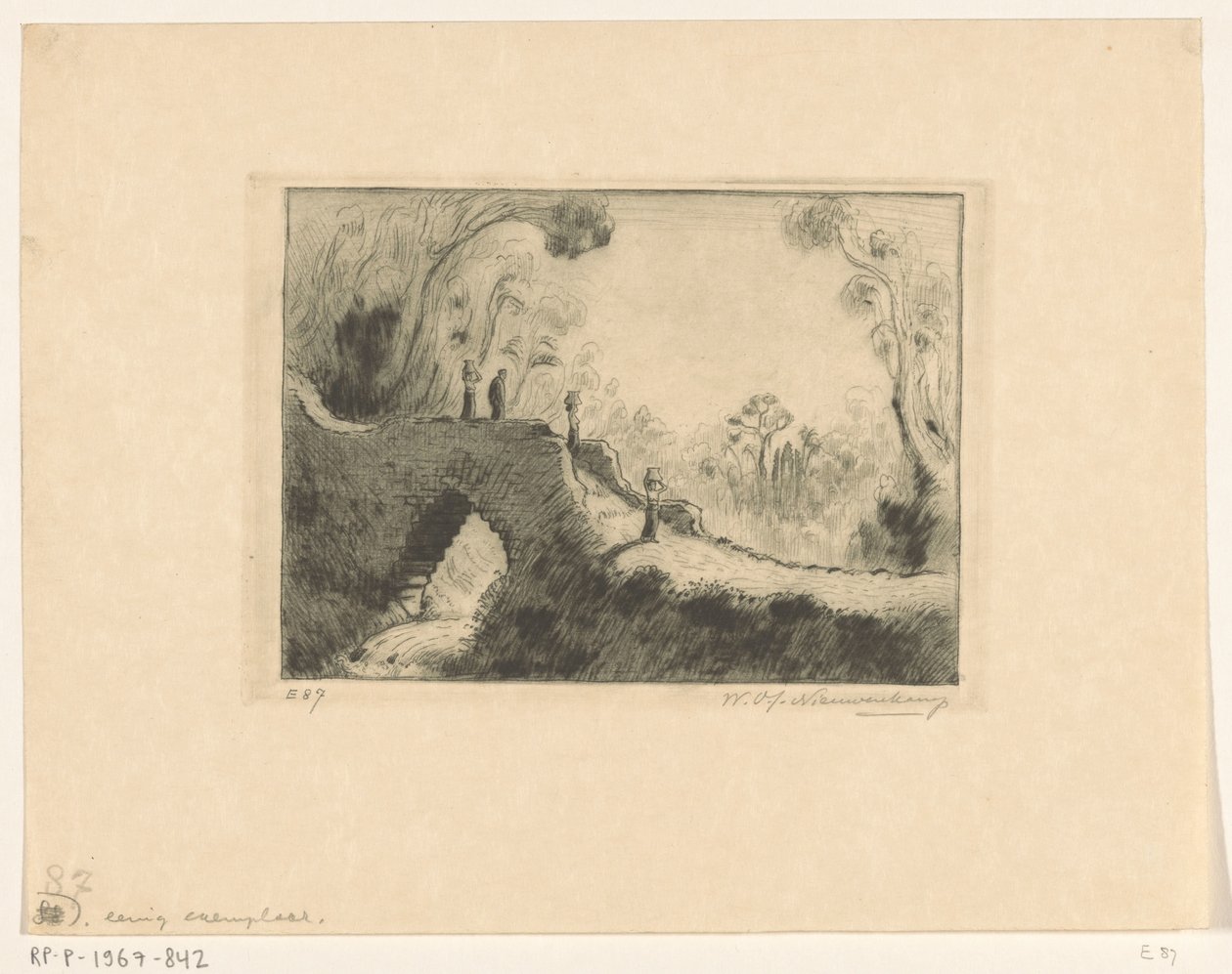 Puente de Marga en Bali
El pequeño puente (título original) de Wijnand Otto Jan Nieuwenkamp (signed by artist)