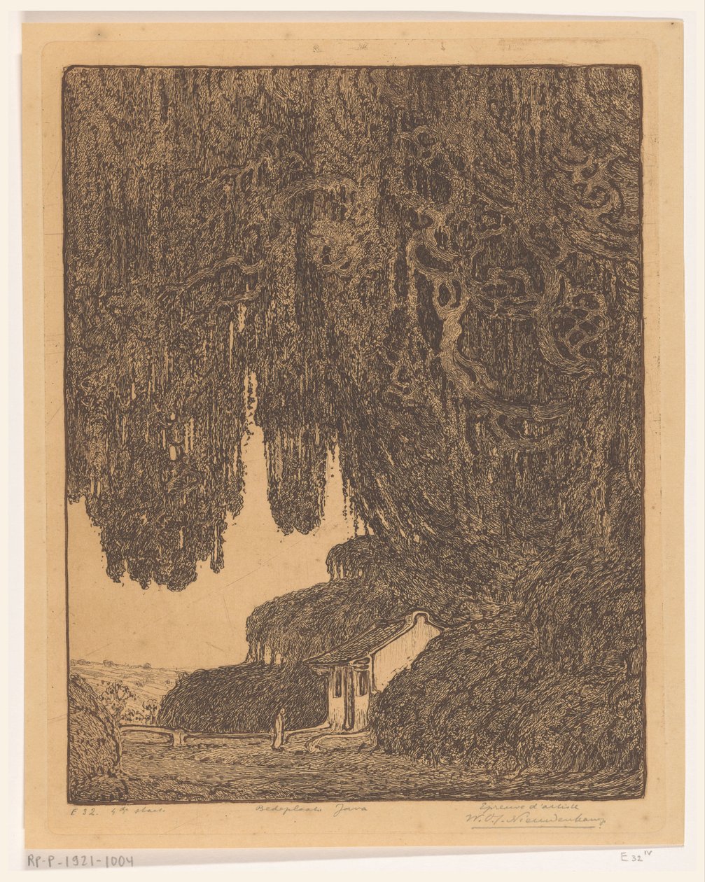 Capilla china cerca de Semarang en Java
Lugar de culto chino (título original) de Wijnand Otto Jan Nieuwenkamp (signed by artist)