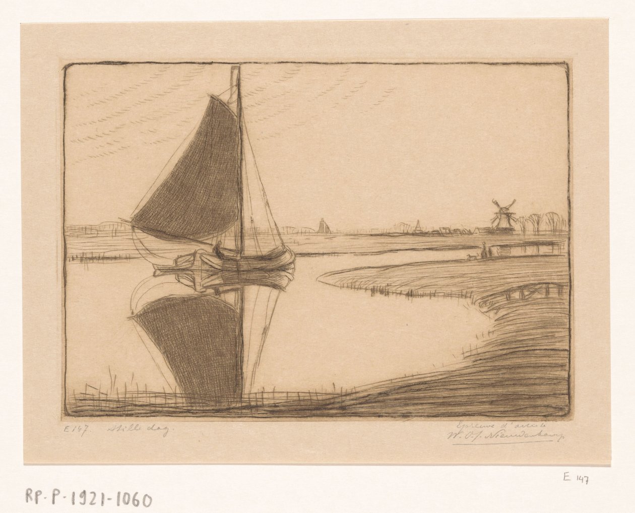 Drecht
Un día tranquilo (título original) de Wijnand Otto Jan Nieuwenkamp (signed by artist)