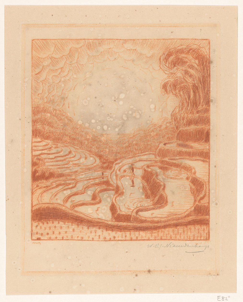 Campos de arroz en Bali
Arrozales (título original) de Wijnand Otto Jan Nieuwenkamp (signed by artist)