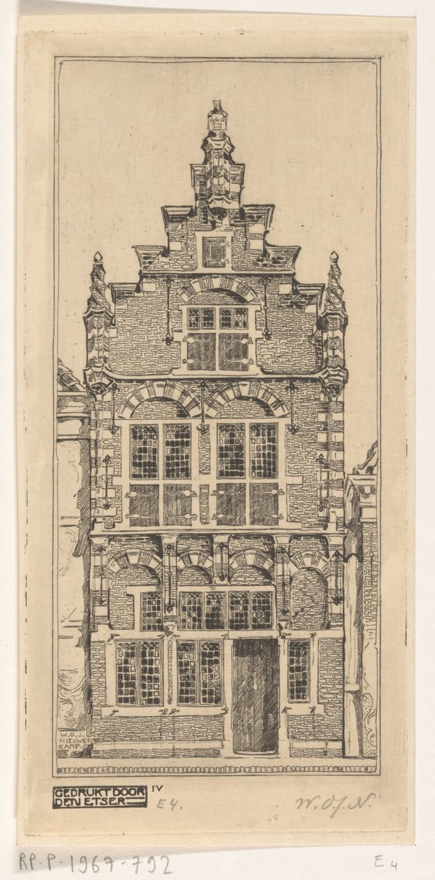 Fachada del Museo de Edam
Fachada del Museo de Edam (título original) de Wijnand Otto Jan Nieuwenkamp (signed by artist)