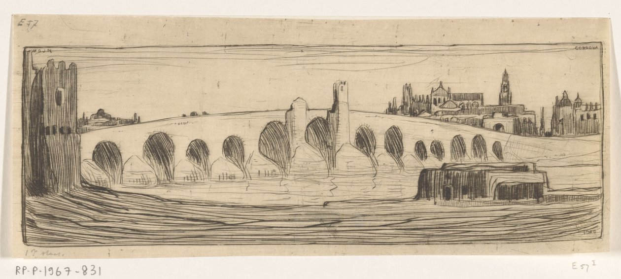 Puente romano sobre el Guadalquivir en Córdoba
Puente de Córdoba (título original) de Wijnand Otto Jan Nieuwenkamp