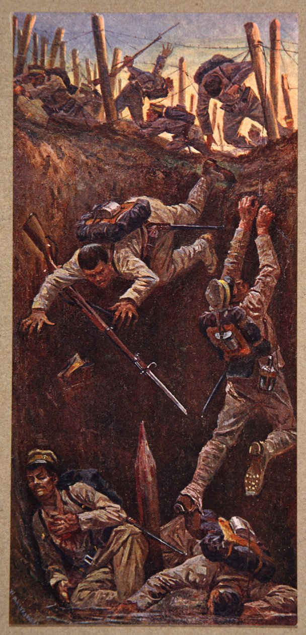Las batallas de Liao-Yang, ilustración de 
