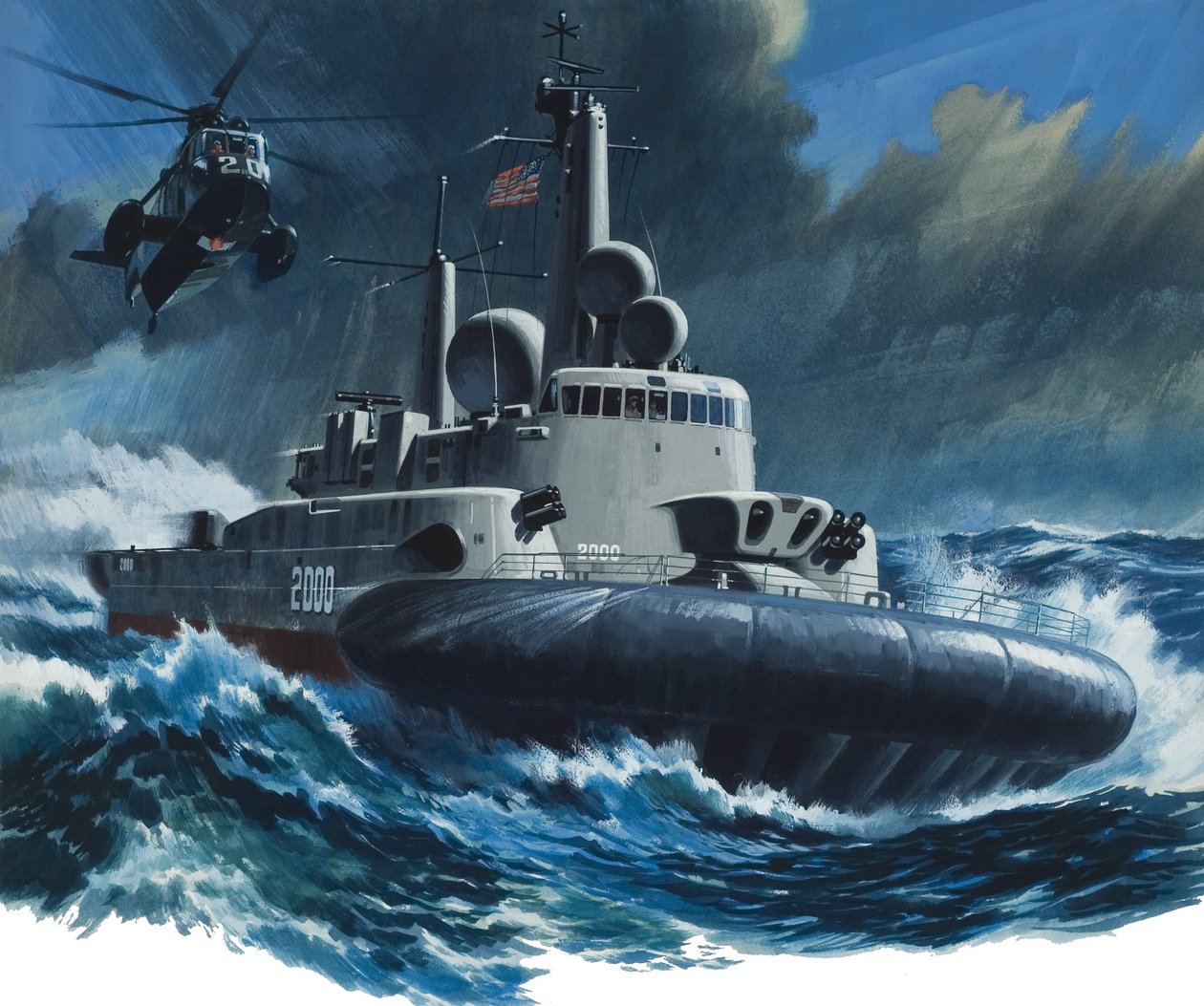 Armada de 100 nudos de Wilf (20th century) Hardy