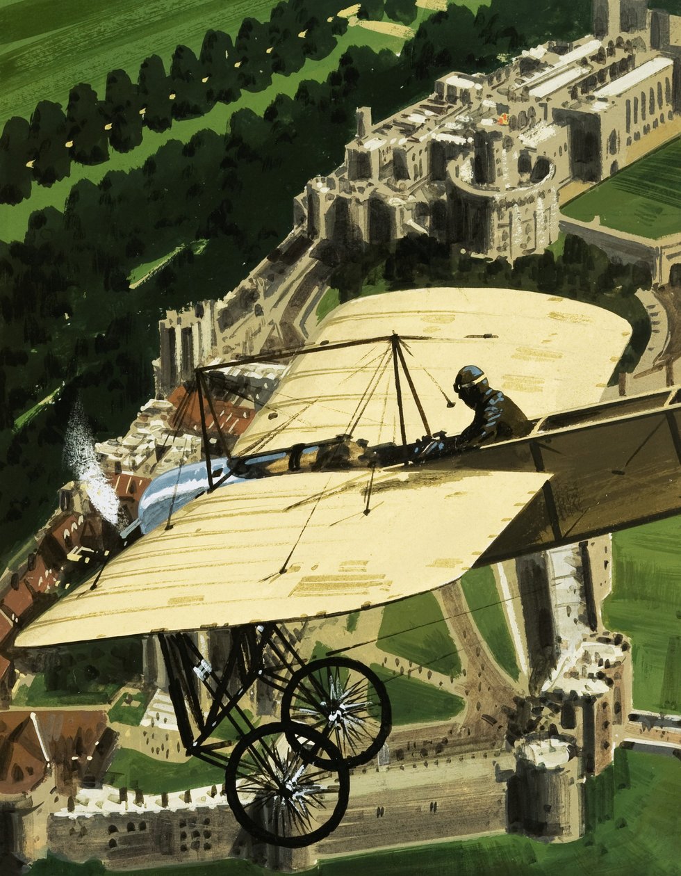 Primer servicio de correo aéreo británico de Wilf (20th century) Hardy