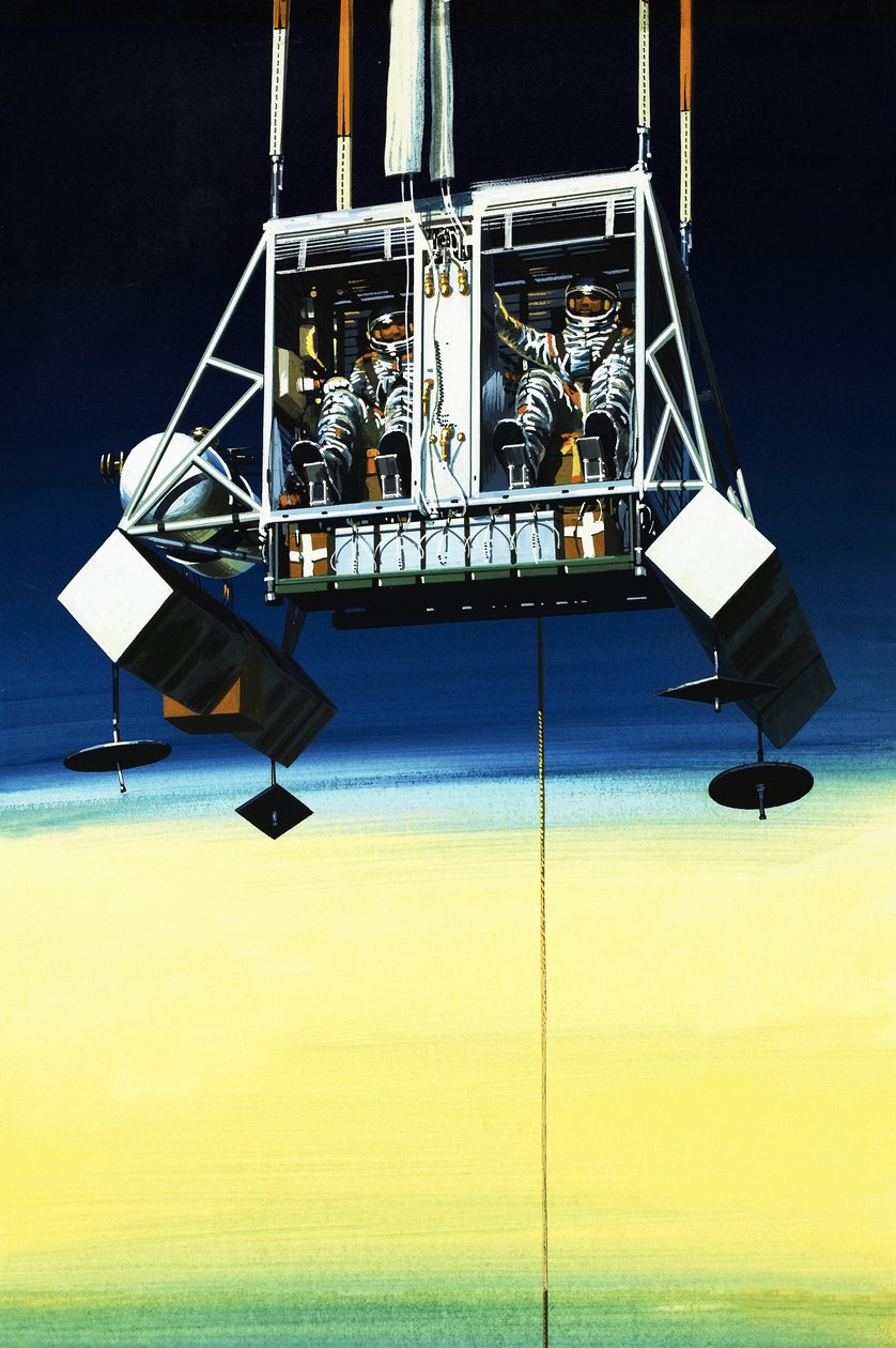 Hombres y máquinas: Vuelo a los confines del espacio de Wilf (20th century) Hardy