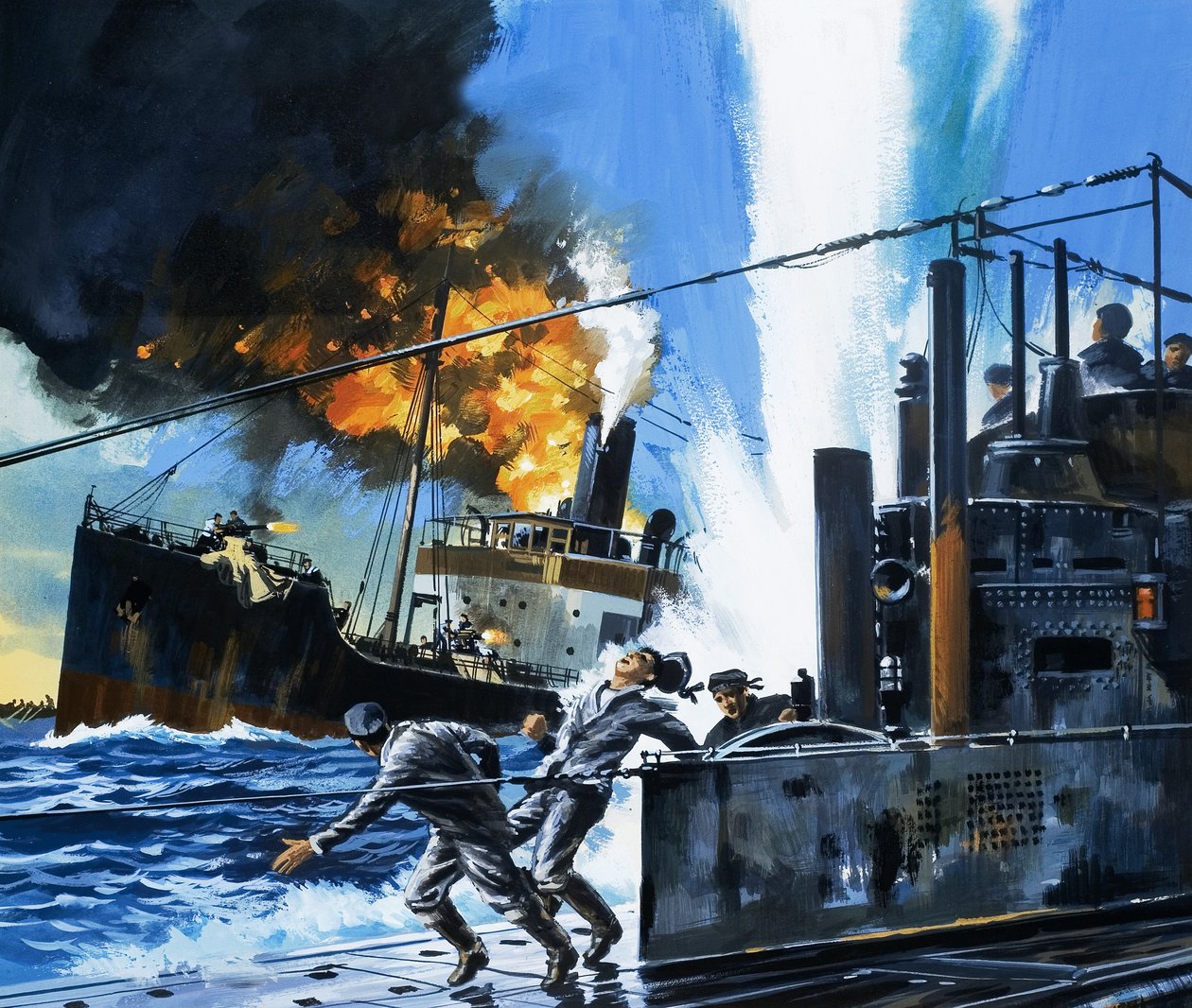 Hombres y máquinas: Q-Ships de Wilf (20th century) Hardy